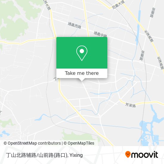 丁山北路辅路/山前路(路口) map