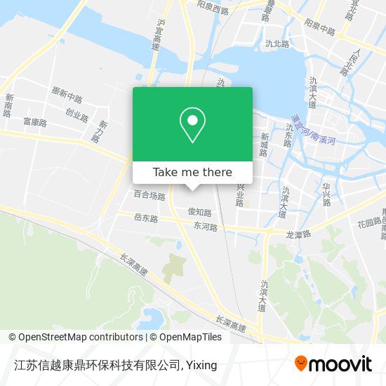 江苏信越康鼎环保科技有限公司 map