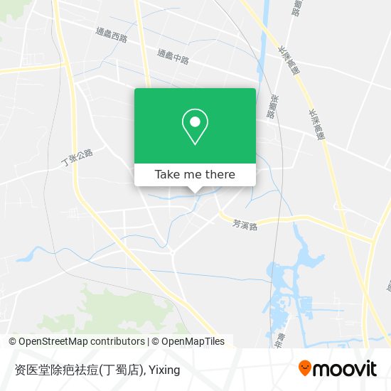 资医堂除疤祛痘(丁蜀店) map