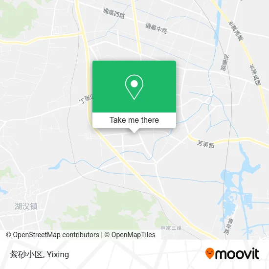 紫砂小区 map