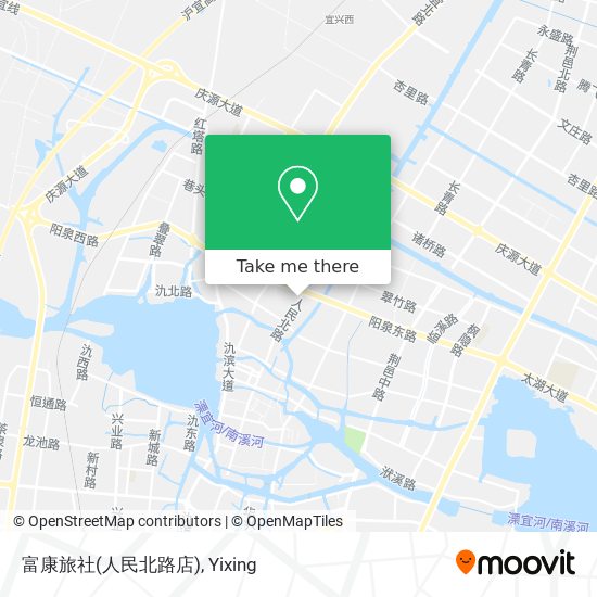 富康旅社(人民北路店) map