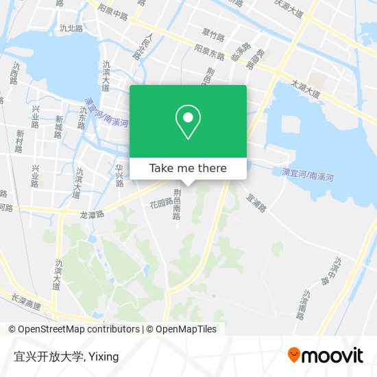 宜兴开放大学 map
