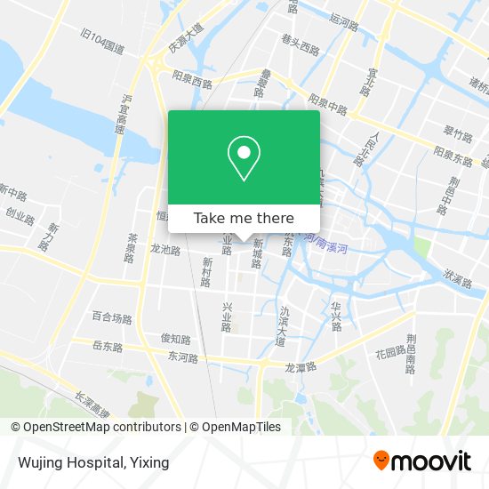 Wujing Hospital map