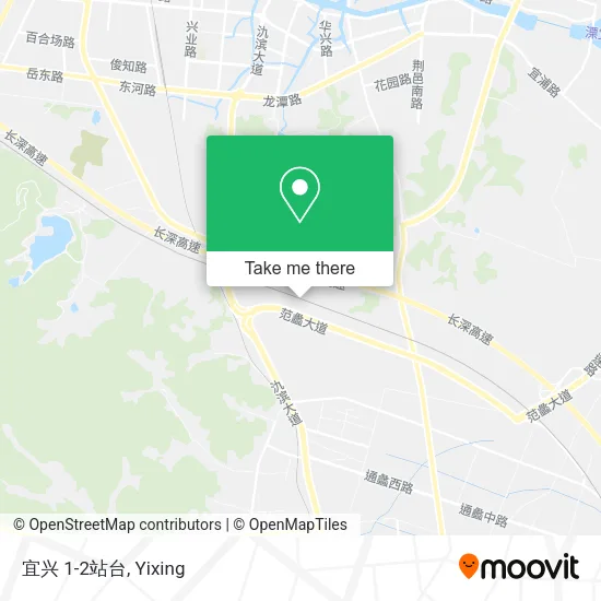 宜兴 1-2站台 map