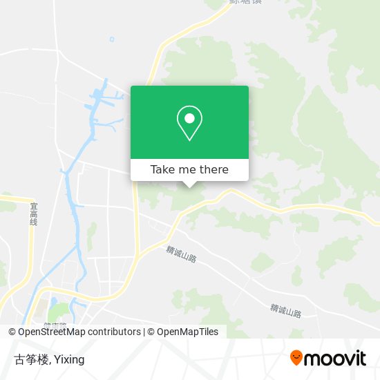 古筝楼 map