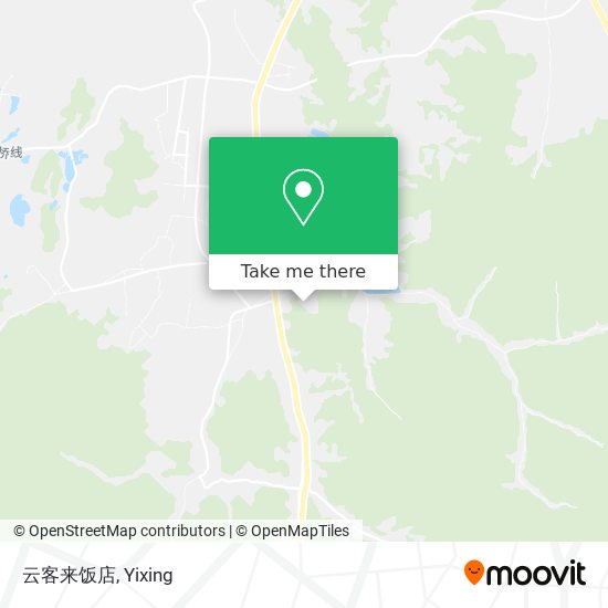 云客来饭店 map