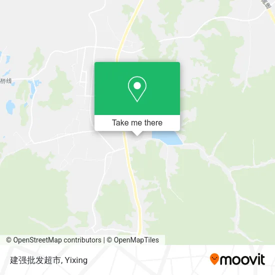 建强批发超市 map