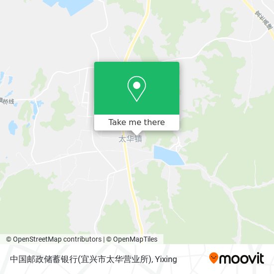 中国邮政储蓄银行(宜兴市太华营业所) map