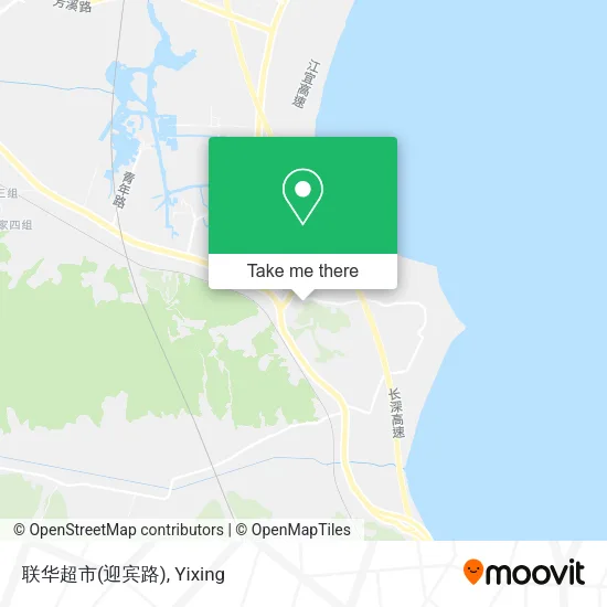 联华超市(迎宾路) map