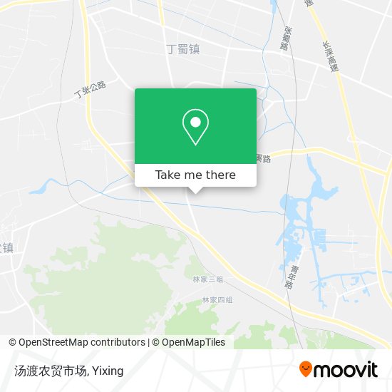 汤渡农贸市场 map
