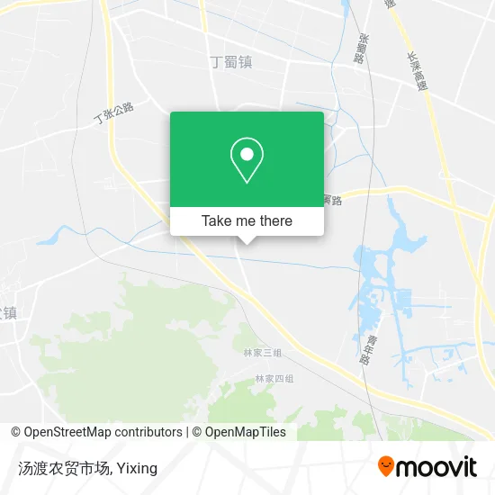 汤渡农贸市场 map