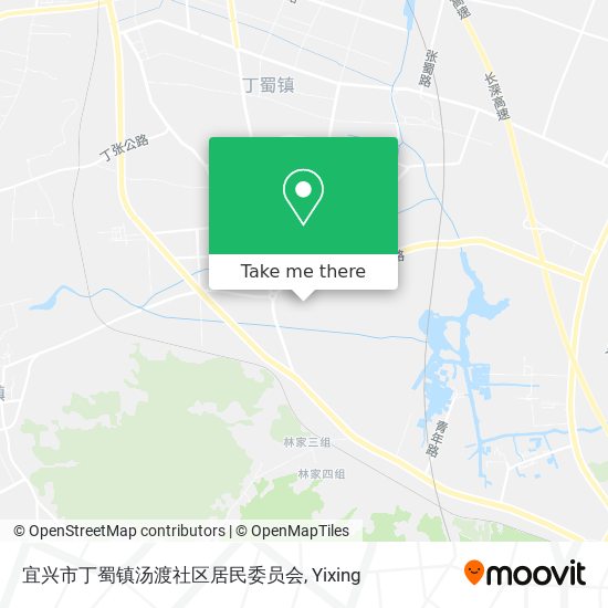 宜兴市丁蜀镇汤渡社区居民委员会 map
