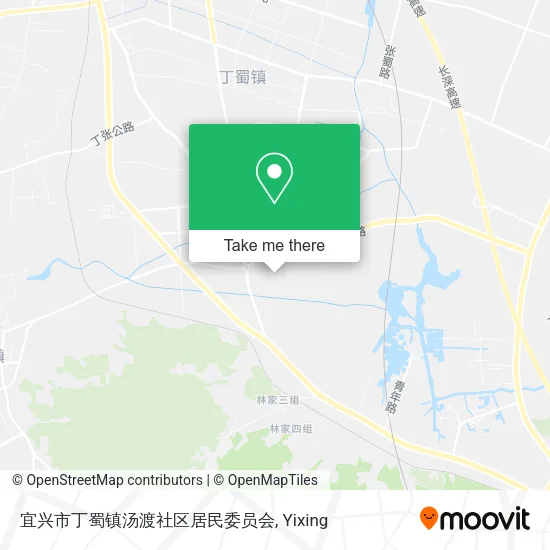宜兴市丁蜀镇汤渡社区居民委员会 map