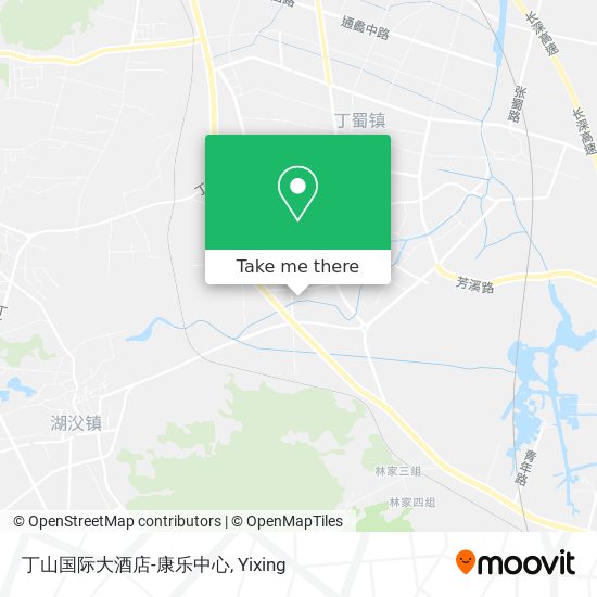 丁山国际大酒店-康乐中心 map