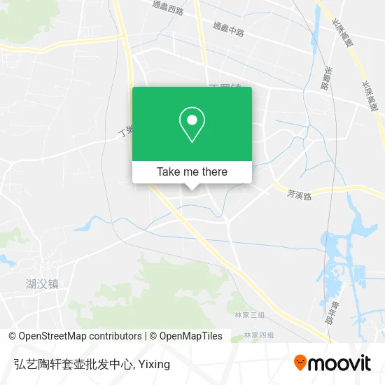 弘艺陶轩套壶批发中心 map