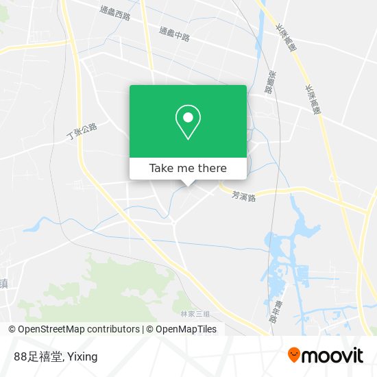 88足禧堂 map