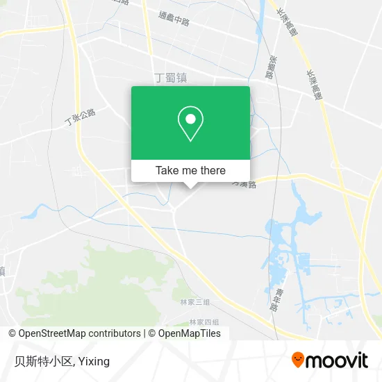 贝斯特小区 map