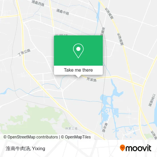 淮南牛肉汤 map