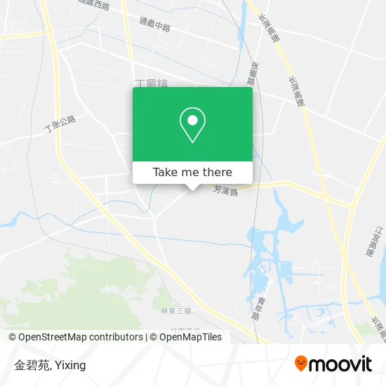 金碧苑 map