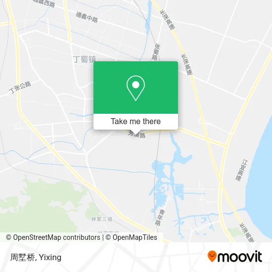 周墅桥 map