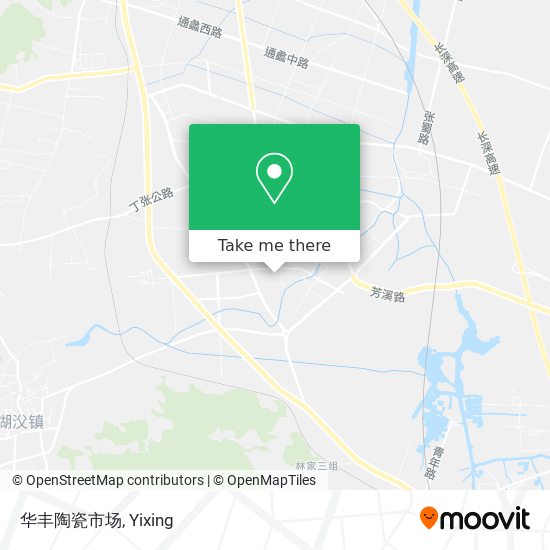 华丰陶瓷市场 map