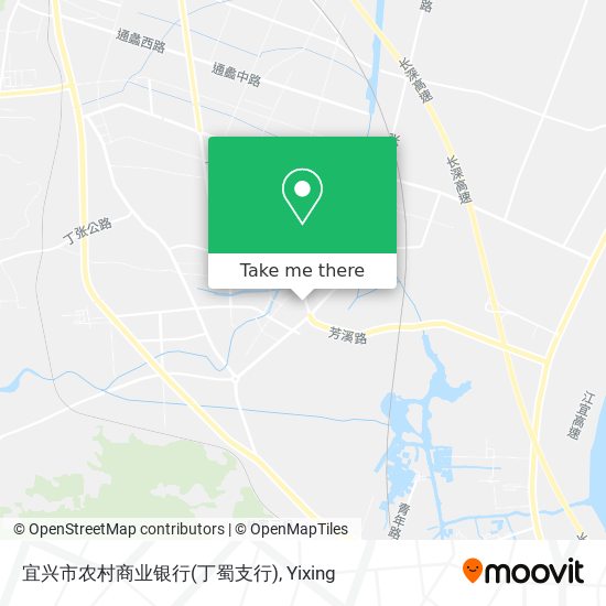 宜兴市农村商业银行(丁蜀支行) map