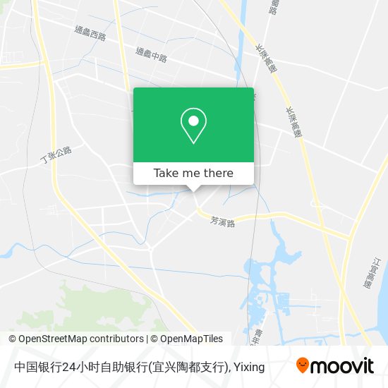 中国银行24小时自助银行(宜兴陶都支行) map