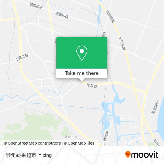 转角蔬果超市 map