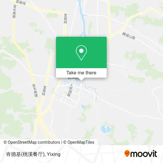 肯德基(桃溪餐厅) map