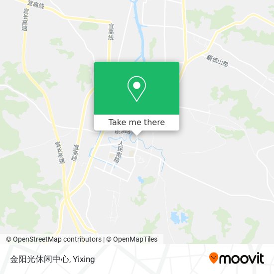 金阳光休闲中心 map