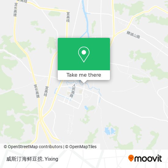 威斯汀海鲜豆捞 map