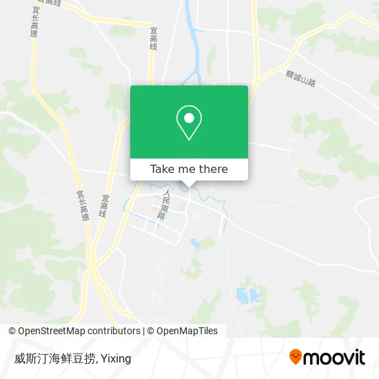 威斯汀海鲜豆捞 map