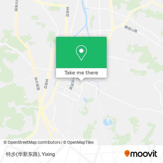 特步(华新东路) map