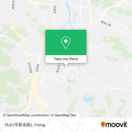 特步(华新东路) map