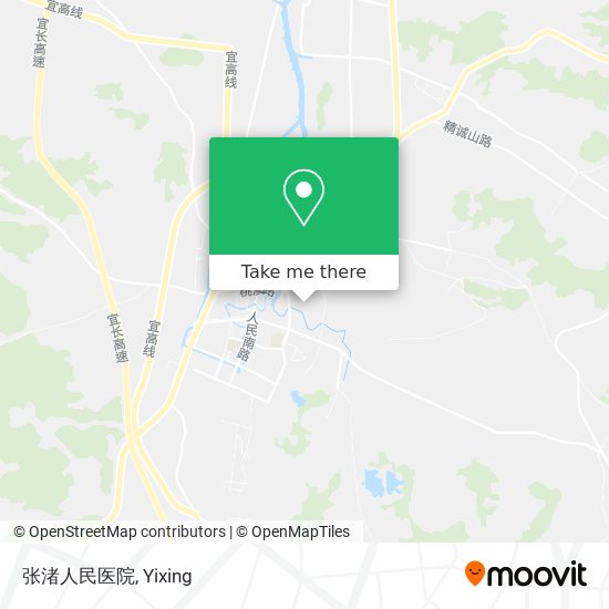 张渚人民医院 map