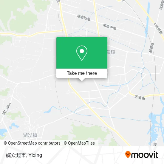 皖众超市 map