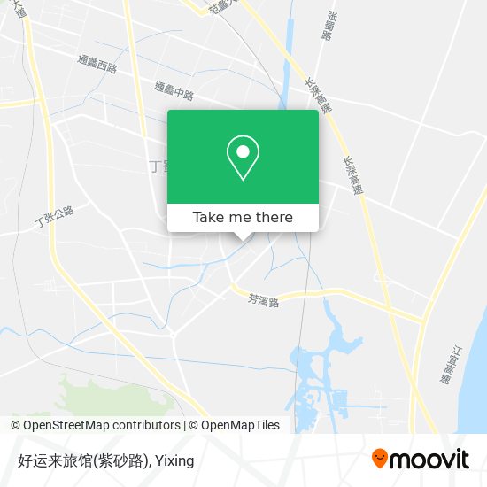 好运来旅馆(紫砂路) map