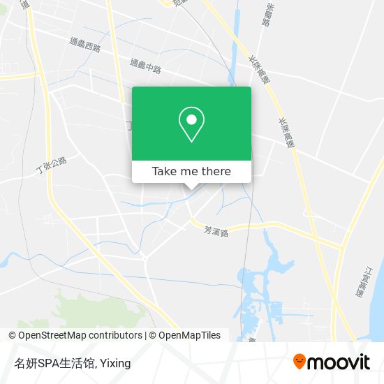 名妍SPA生活馆 map