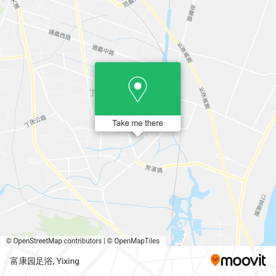 富康园足浴 map