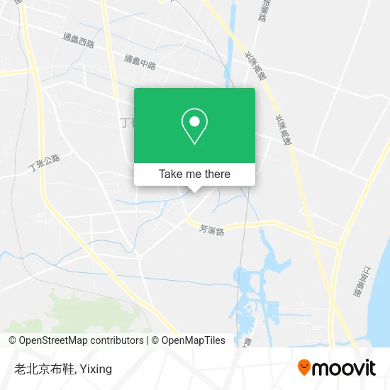 老北京布鞋 map