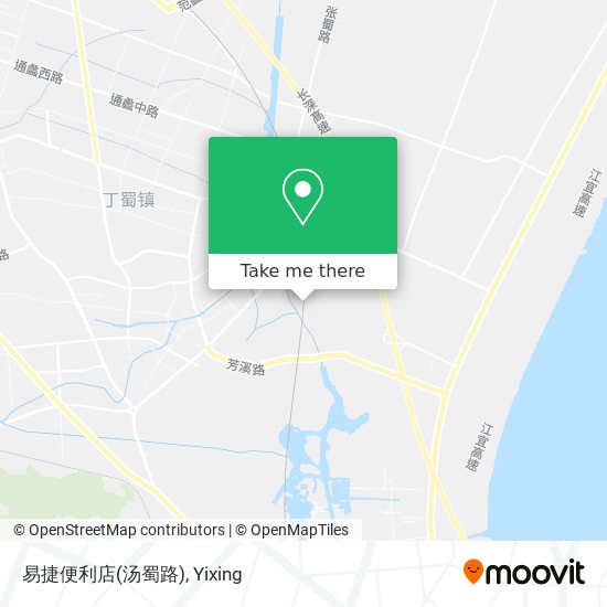 易捷便利店(汤蜀路) map