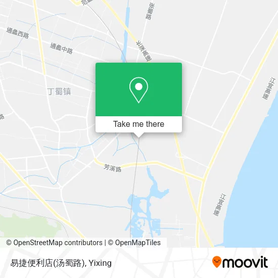 易捷便利店(汤蜀路) map