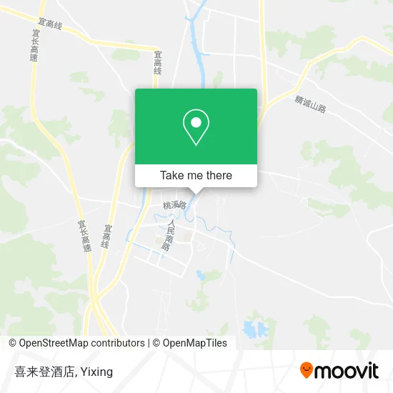 喜来登酒店 map