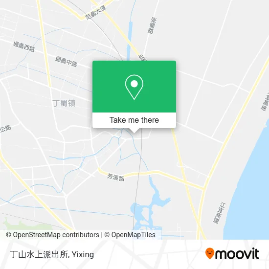 丁山水上派出所 map