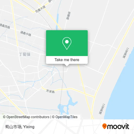 蜀山市场 map