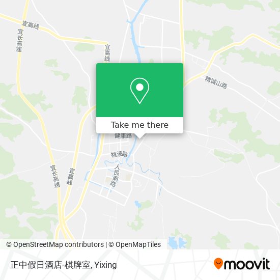 正中假日酒店-棋牌室 map