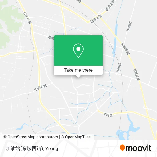 加油站(东坡西路) map