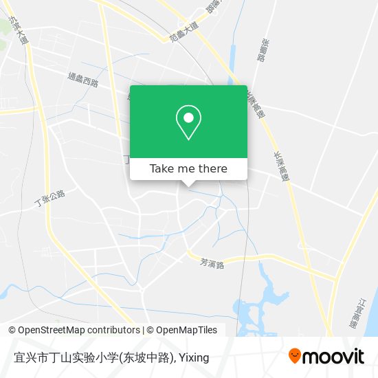 宜兴市丁山实验小学(东坡中路) map