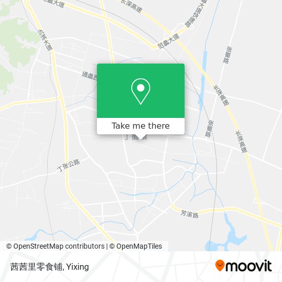 茜茜里零食铺 map