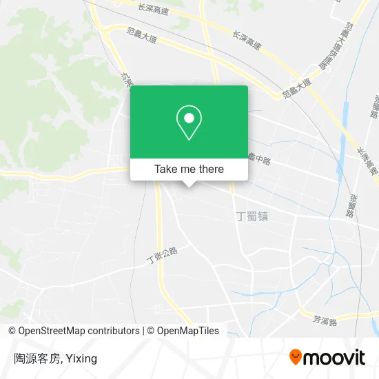 陶源客房 map